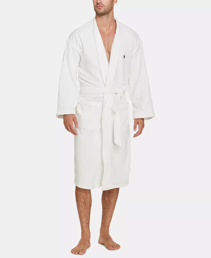 Men's Big & Tall Shawl Cotton Robe | Macys (US)