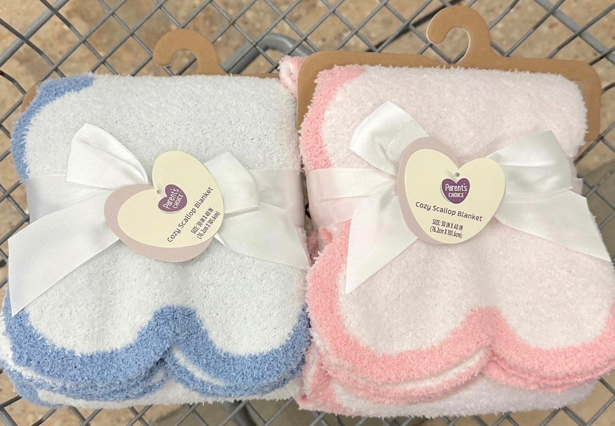 The cutest scallop baby blanket🤍

#LTKMothersDay #LTKHome #LTKBaby