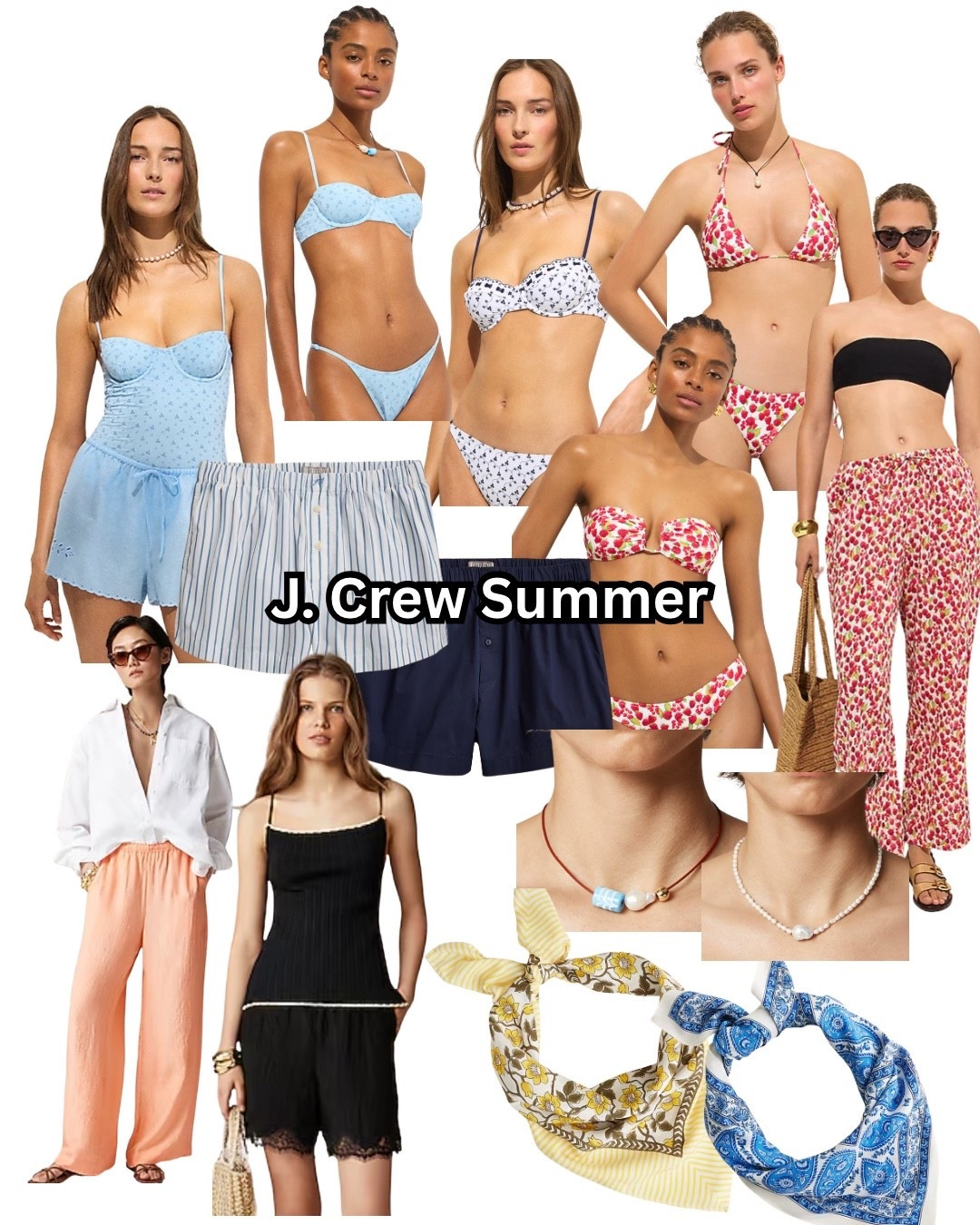 J. Crew summer finds - from sale picks to swimsuits. All my favorite pieces from J. Crew right now that you’d never know came from J. Crew.

Boxer short trend, silk pants, silk shorts, bikini, swimwear

#LTKSwim #LTKSaleAlert #LTKFindsUnder100