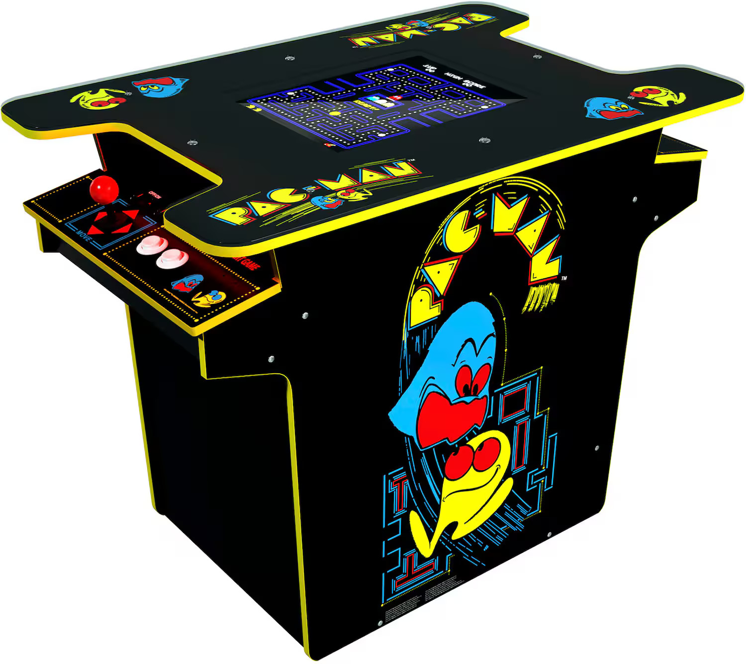 Arcade1Up Pacman Collection Gaming Table PAC-H-01023 - Best Buy | Best Buy U.S.