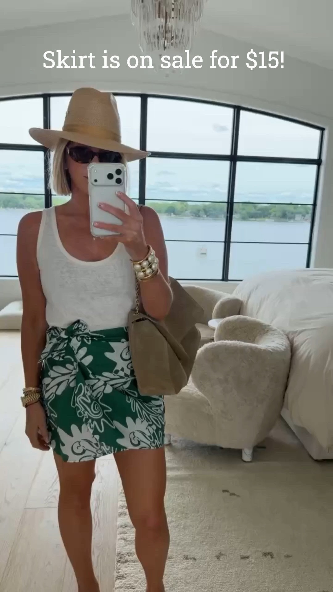 This skirt is on sale for $15!! And I found a similar tank (mine is sold out) on sale at Revolve 👀

#LTKgrwm #LTKootd