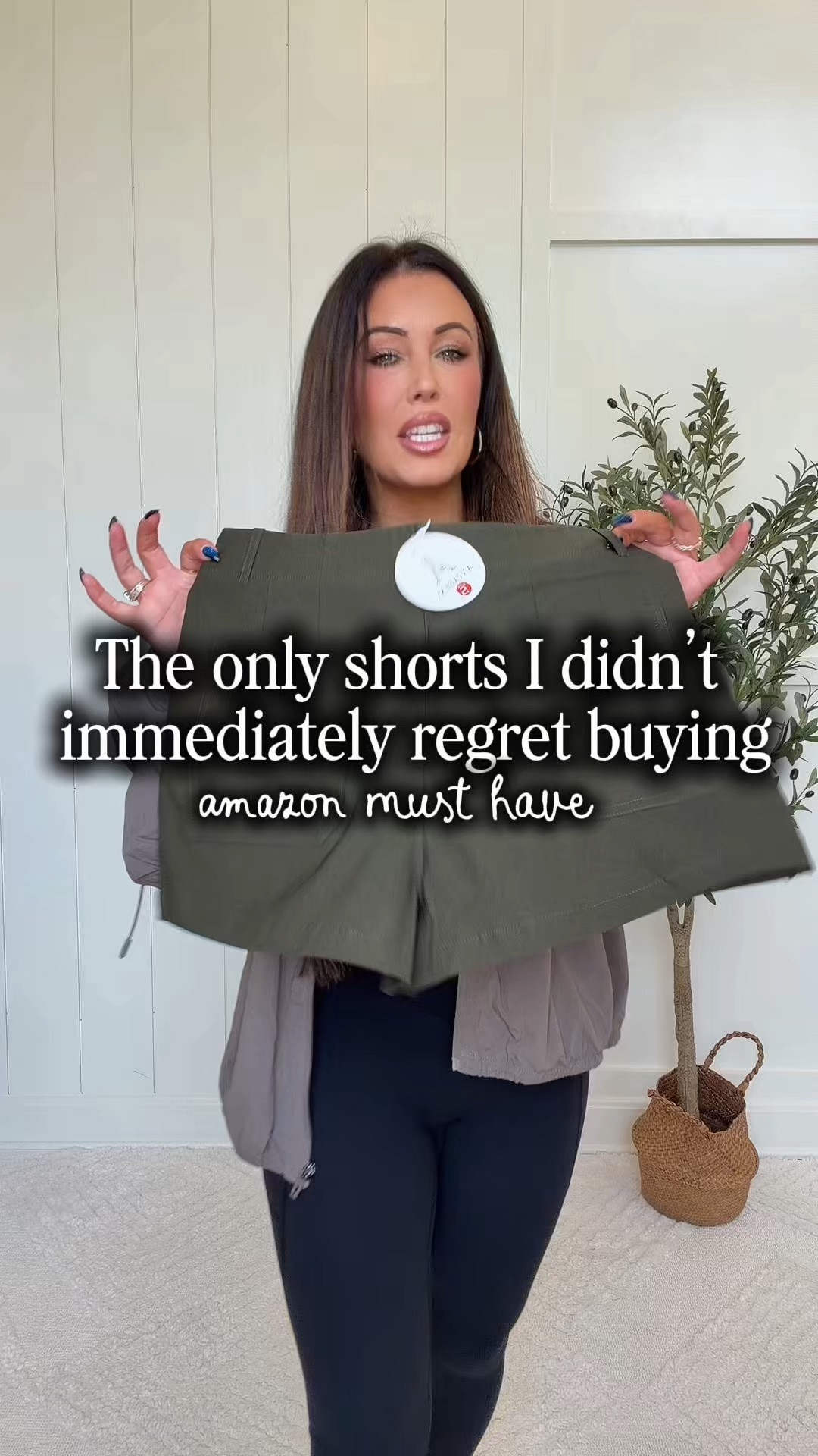 The Amazon shorts that finally passed the over-30/mom test 🙌🏼

High waisted, flattering, comfy, and actually cute without feeling too short or too tight. These are the kind of shorts you’ll reach for on repeat all summer ☀️
I am 5ft 4” 135lbs wearing size small 

#amazonfashion #summerstyle #mom

#LTKOver40 #LTKgrwm #LTKootd