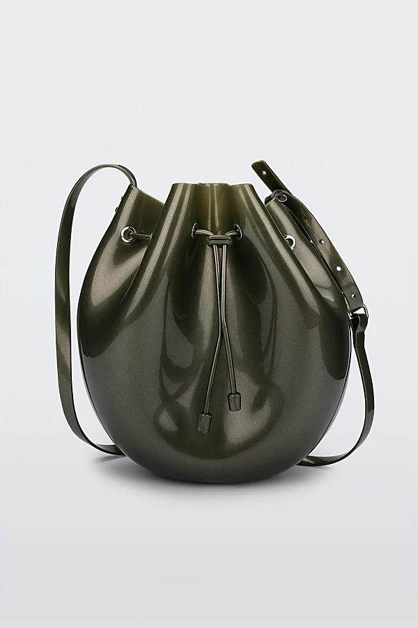 Melissa Jelly Sac Bag in Metallic Green, Women's at Urban Outfitters | Urban Outfitters (US and RoW)