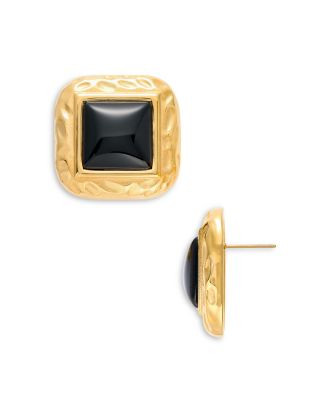 AQUA Square Stone Framed Stud Earrings - Exclusive | Bloomingdale's Jewelry & Accessories | Bloomingdale's (AU)