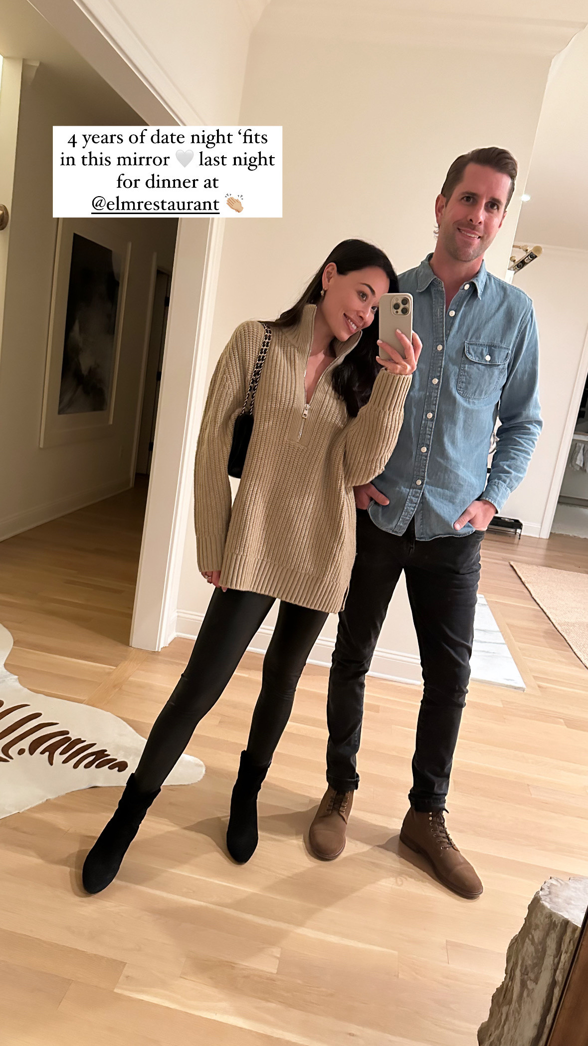 Date night outfits, fall outfit, couple, men’s fashion, sweater, booties. 

Sweater runs big, size down.

#LTKMens #LTKShoeCrush #LTKSeasonal