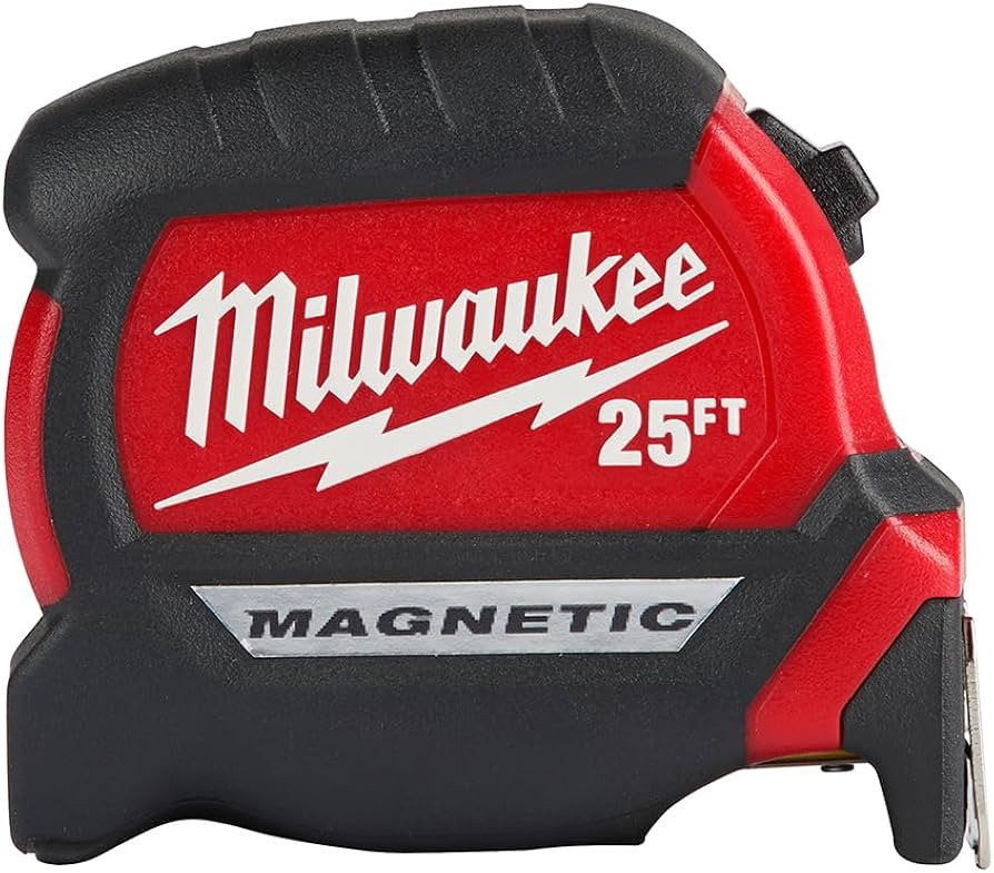 MILWAUKEE 25Ft Compact Magnetic Tape Mea | Amazon (US)