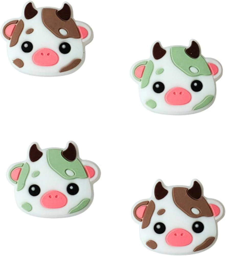 Cow Controller Thumb Grip Caps, Soft Cute Silicone Joystick Cover Compatible with PS4/PS5/Xbox/Pr... | Amazon (US)