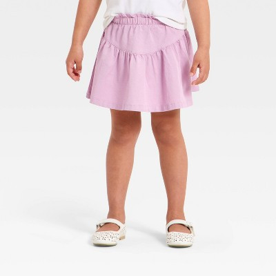 Toddler Girls' Twill Skort - Cat & Jack™ Purple 5T | Target