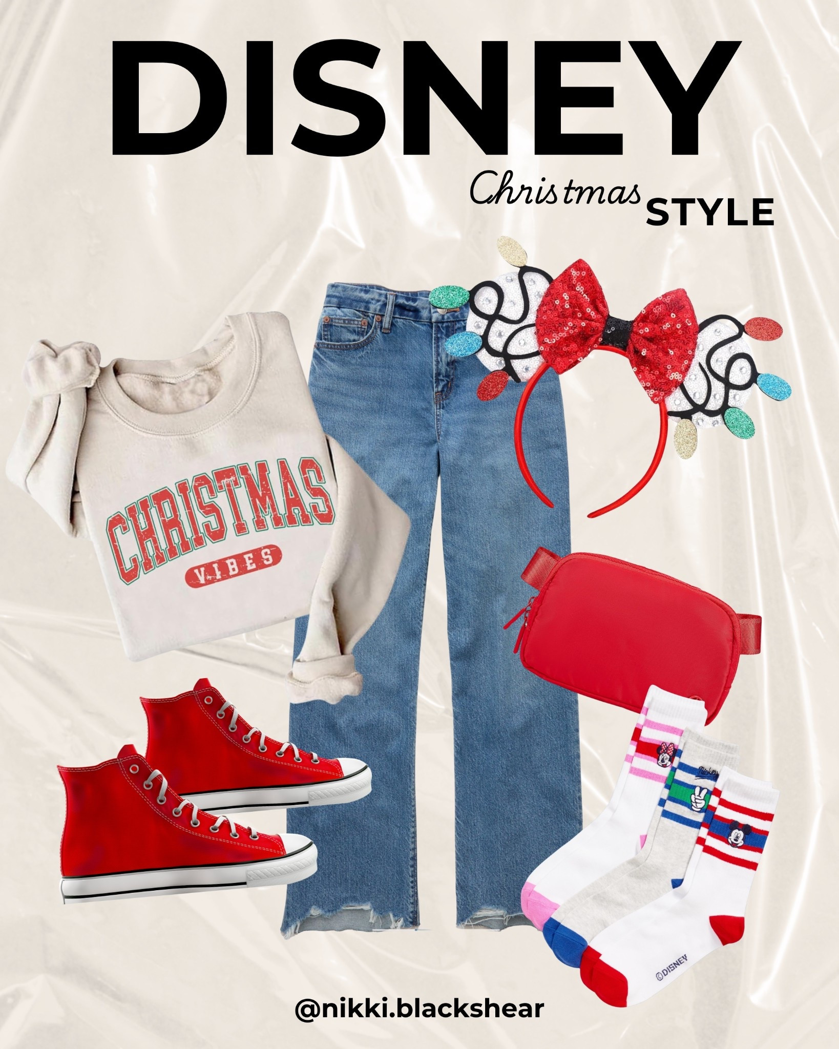 Holiday magic, Mickey ears, and a cozy Christmas fit ❄️✨ Disney days are even sweeter in red + lights🎄 

#DisneyStyle #ChristmasAtDisney #ootd #christmas

#LTKTravel #LTKSeasonal #LTKMidsize