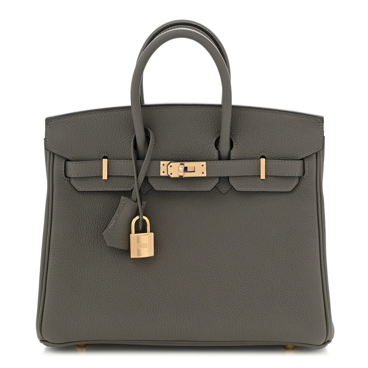 Togo Birkin 25 Gris Meyer | FASHIONPHILE (US)