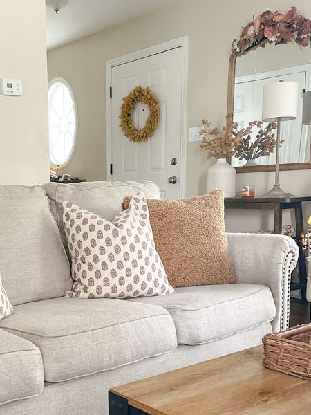 Get the look for less with these cozy boucle pillows!! 

#LTKSeasonal #LTKhome #LTKFind