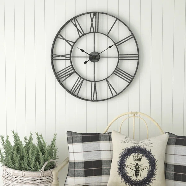 Eisenhauer Metal Wall Clock | Wayfair North America