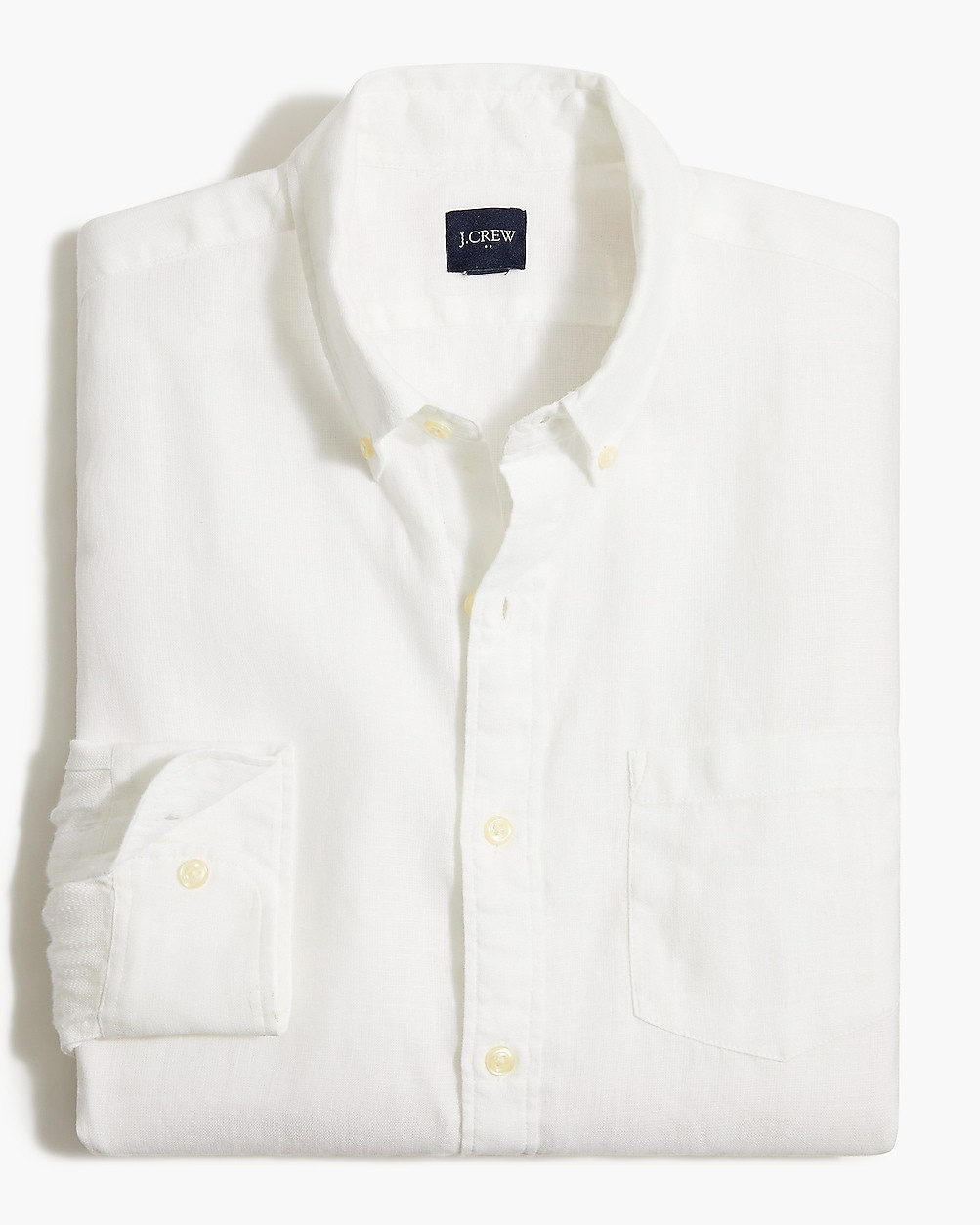 Slim linen-blend shirt | J.Crew Factory