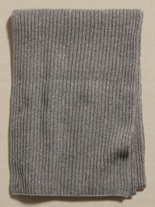 Ribbed Knit Scarf | Banana Republic Factory