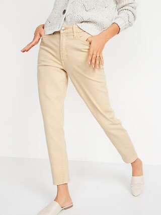 High-Waisted O.G. Straight Mineral-Dye Jeans for Women | Old Navy (US)