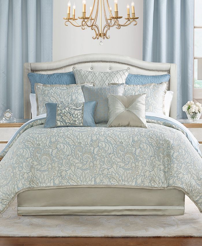 Waterford Springdale 4 Piece Comforter Set, King & Reviews - Comforters: Fashion - Bed & Bath - M... | Macys (US)