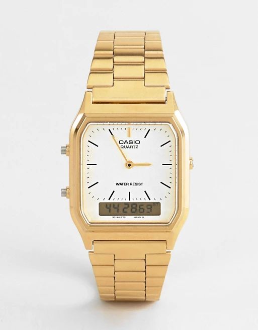 Casio AQ-230GA-9DMQYES unisex digital bracelet watch | ASOS (Global)