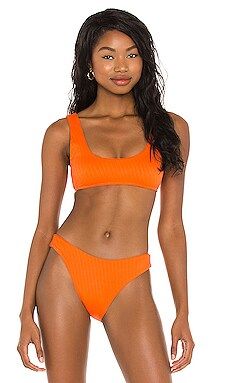Monday Swimwear x REVOLVE Cabo San Lucas Bikini Top in Persimmon from Revolve.com | Revolve Clothing (Global)