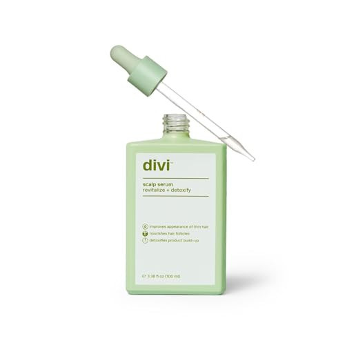 Divi Hair Scalp Serum for Women and Men - Revitalize and Balance Your Scalp - Improves Appearance of Thinning Hair, Nourishes the Scalp and Helps Remove Product and Oil Buildup, 100ml | Amazon (US)