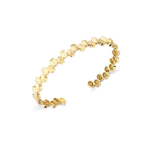 Carve Repeat Shape Cuff | Michael M. Collection