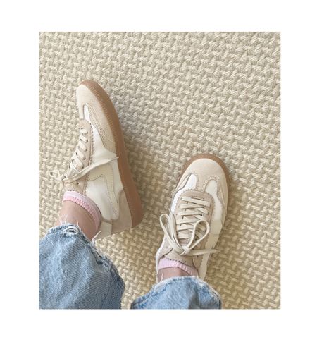I have been on the hunt for a basic sneaker to wear around with jeans casually. I didn’t want Vejas, Sambas or Golden goose. I like the arch support in these. I do wish the tongue on the shoe was longer but it’s not a dealbreaker  

#LTKsalealert #LTKstyletip