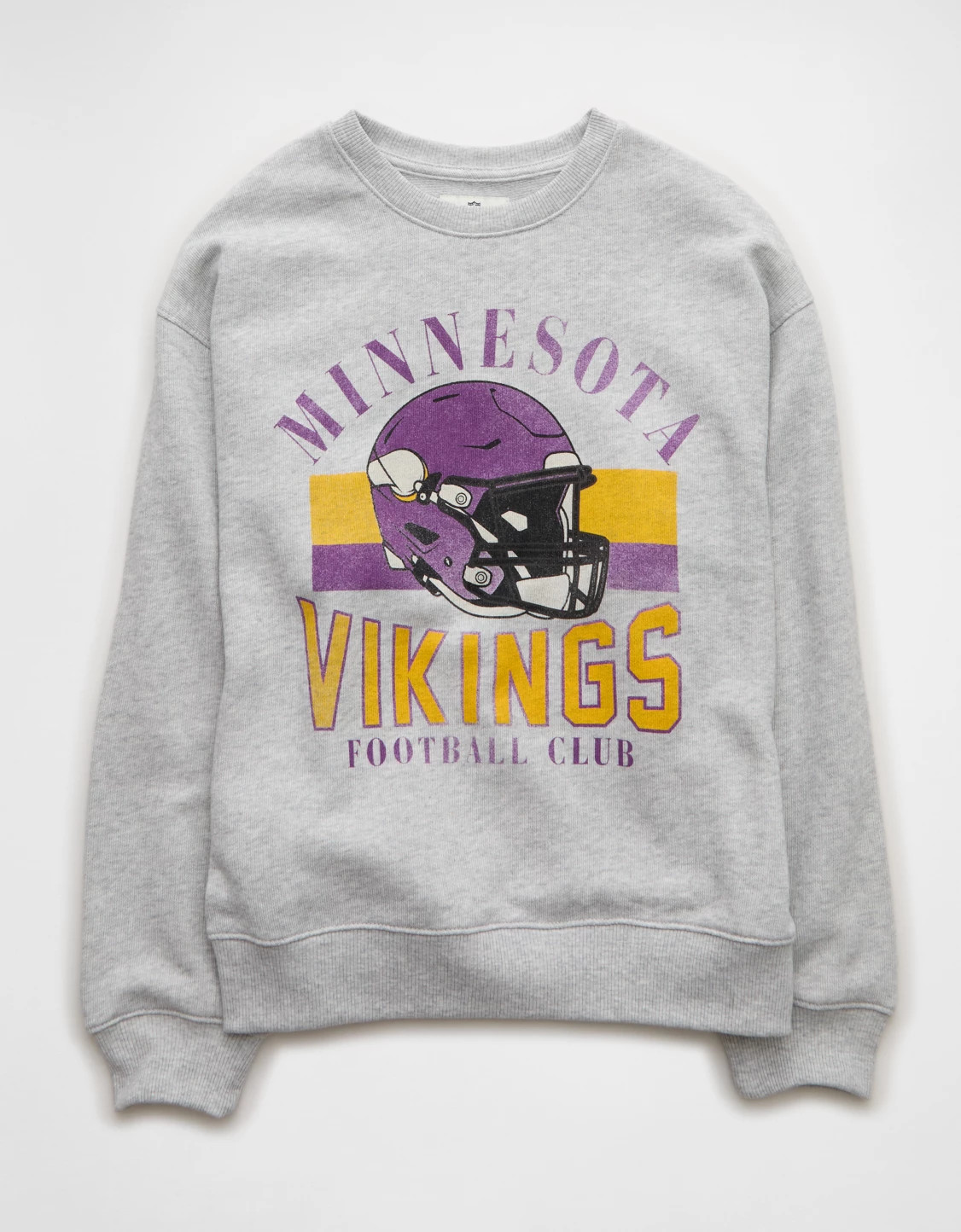 NFL Minnesota Vikings Graphic Relaxed Fit Sweatshirt | American Eagle Outfitters (US & CA)
