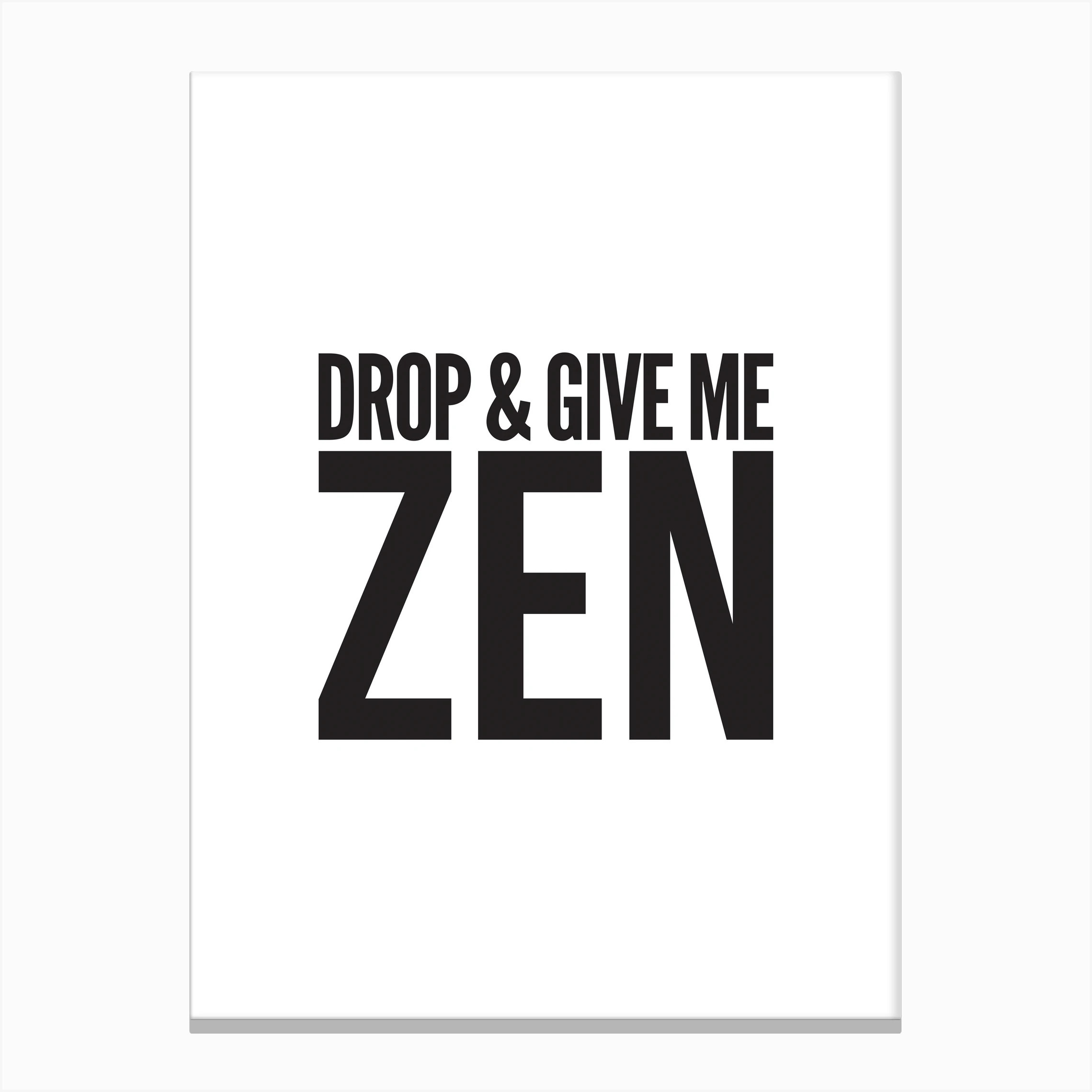 Zen Canvas Print | Fy! (UK)