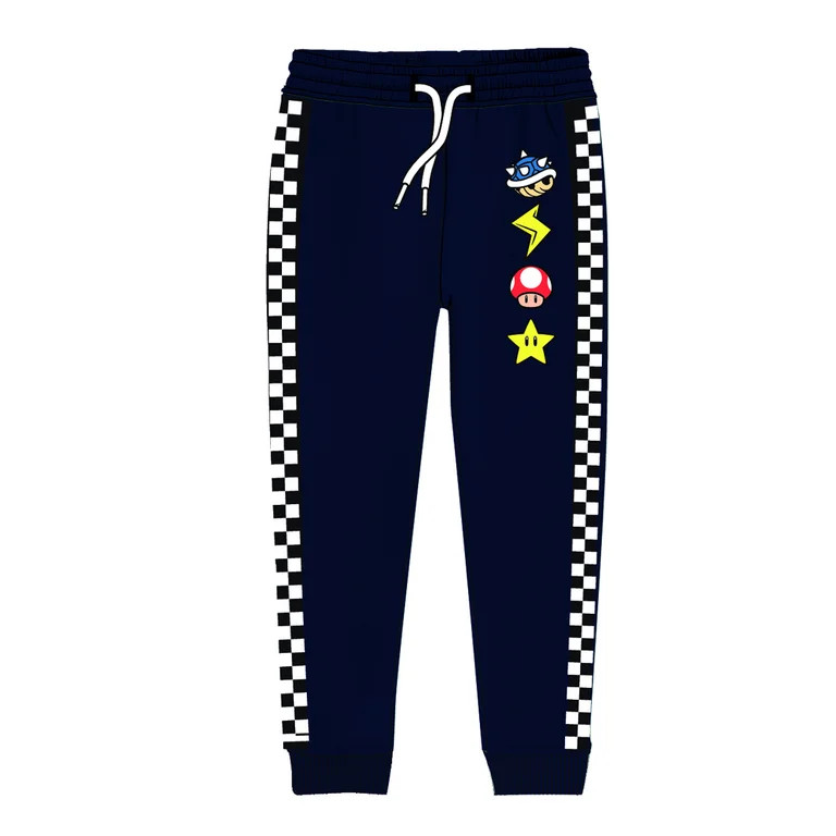 Mario Kart Boys Active Jogger Pants, Sizes 4-16 | Walmart (US)