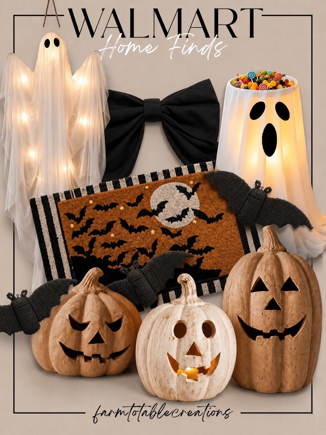 Walmart Halloween Home Finds 👻🎃

Walmart is making Halloween decorating so fun this year! From glowing hanging ghosts and oversized jack-o’-lanterns to the cutest ghost candy bowl, bats, and festive doormat, these budget-friendly finds make it easy to create a playful, welcoming home that’s full of spooky charm.

Follow @farmtotablecreations on Instagram for more affordable home finds, cozy Halloween decor, and seasonal styling inspiration.

#LTKHome #LTKWalmart #WalmartFinds #WalmartHome #HalloweenDecor #HalloweenHome #SpookySeason #FallDecor #FrontPorchDecor #AffordableDecor #SeasonalStyling #HomeInspiration #CozyHome #FarmToTableCreations

#LTKHome #LTKSaleAlert #LTKSeasonal