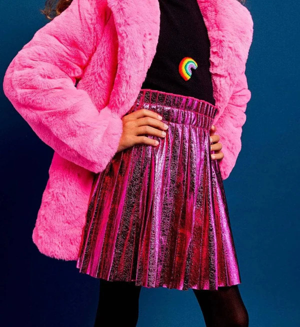 Foil Pleated Skirt    Best Seller | Lola + The Boys