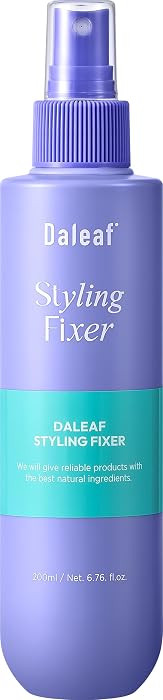 Daleaf Glam Styling Fixer 6.76 fl oz | Long-Lasting Strong Hold Hair Spray for Curls & Volume | N... | Amazon (US)