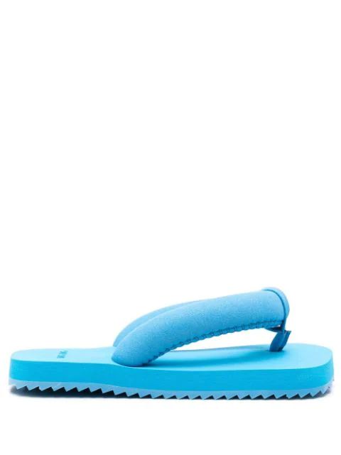 chunky thong-strap flip flops | Farfetch Global