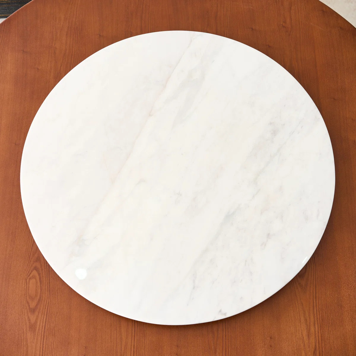 Genuine Marble Lazy Susan (Table Not Included) | Wayfair North America