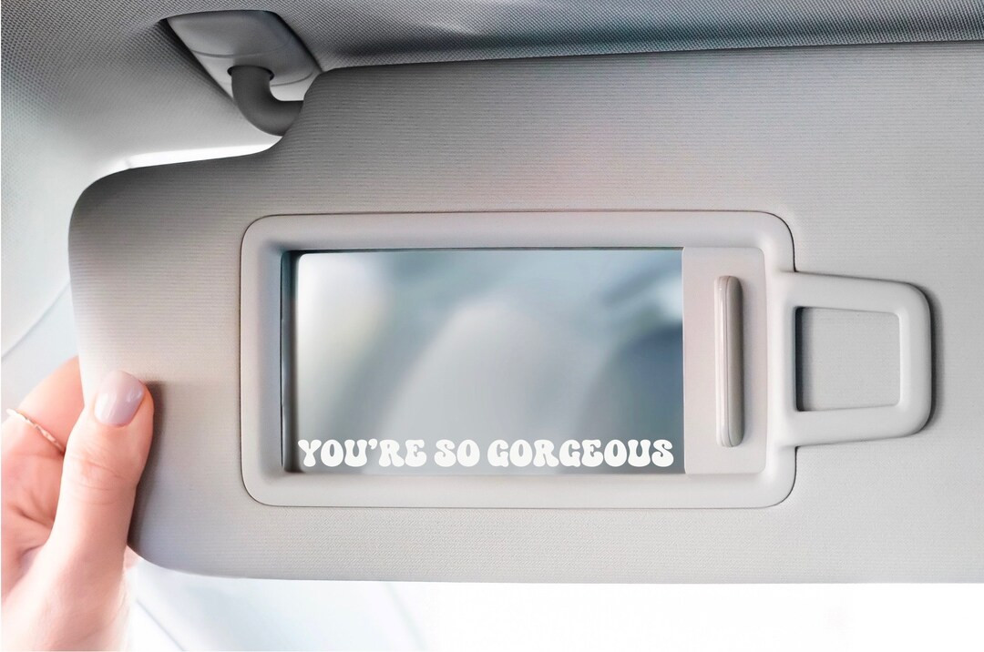 You're so Gorgeous Vinyl Sticker Car Window/rearview Mirror/laptop Decal Sticker Groovy Reputatio... | Etsy (US)