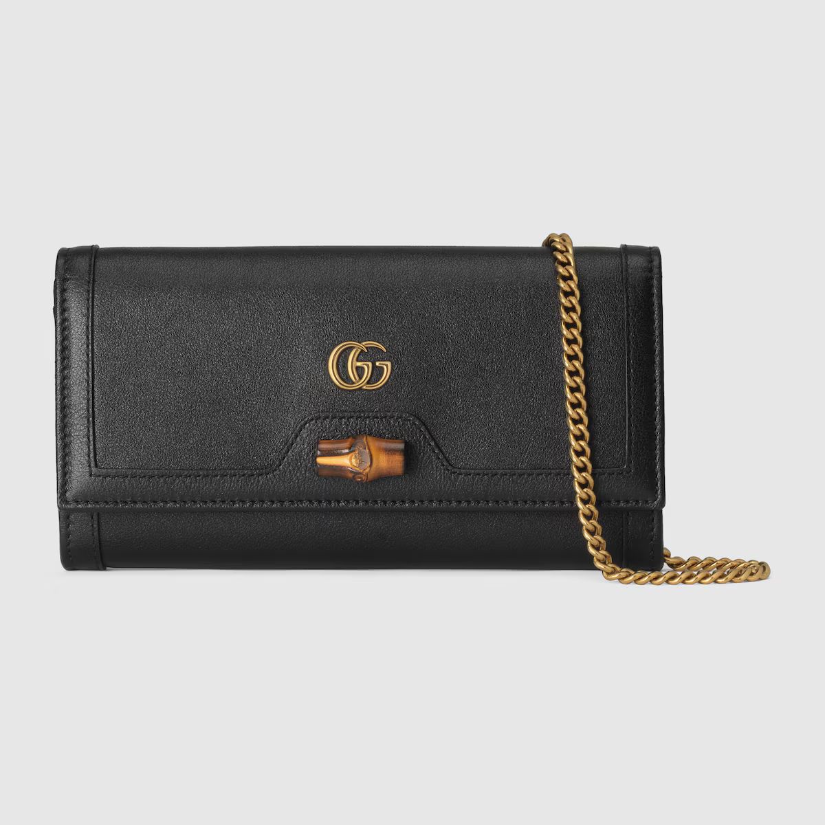 Gucci Diana chain wallet with bamboo | Gucci (US)