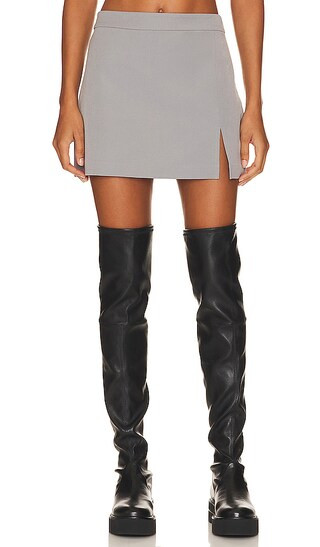 Cameron Skirt in Sleet | Revolve Clothing (Global)
