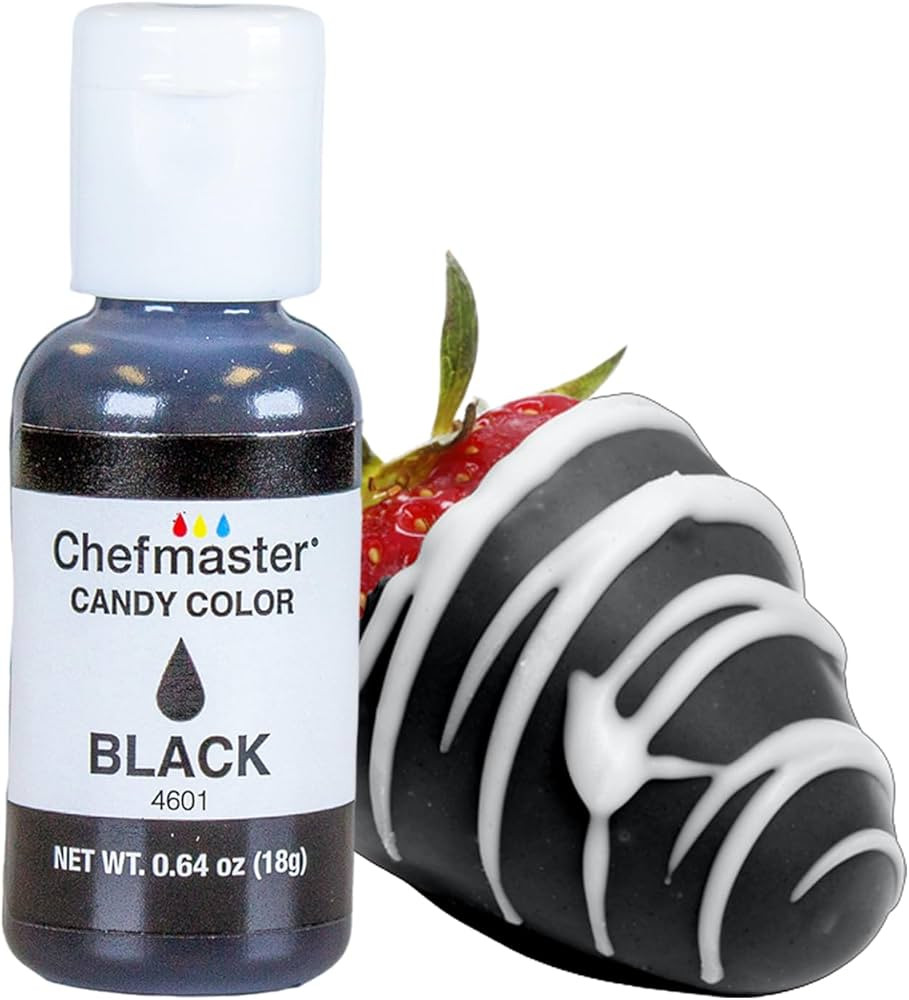 Chefmaster Black Candy Color | True-Tone Shades | Oil-Based | Professional-Grade Dye | Chocolate,... | Amazon (US)