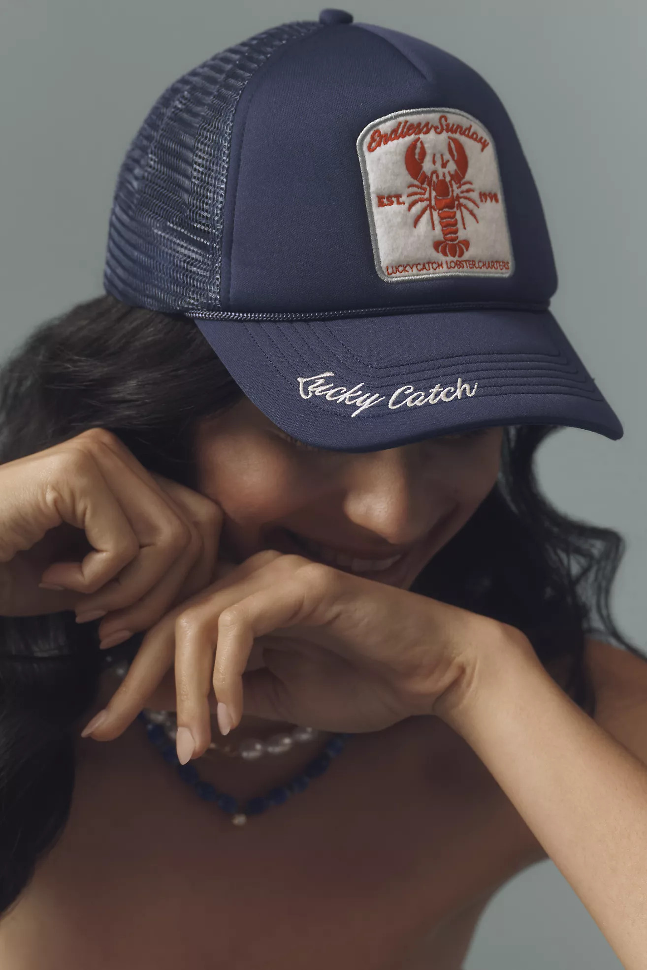 Coney Island Picnic Nautical Trucker Hat | Anthropologie (US)