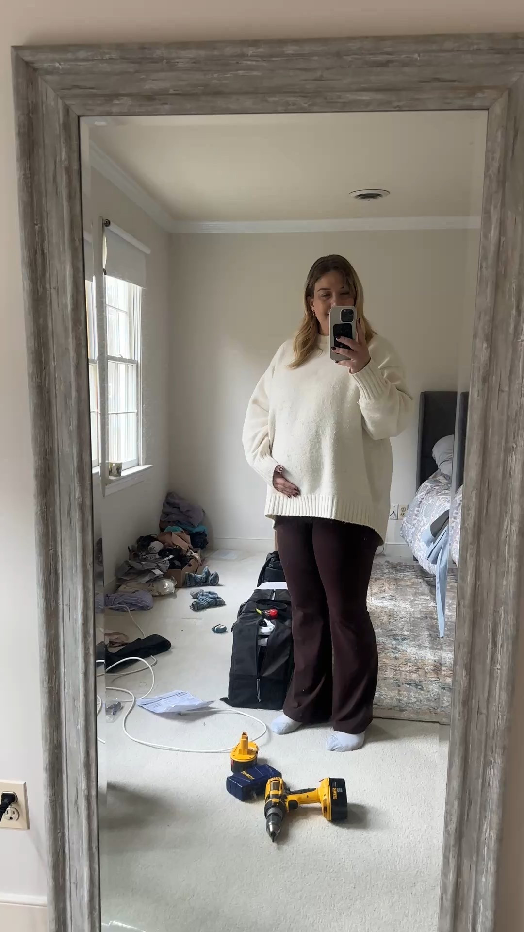 My go to outfit for maternity #maternity #sweaterweather

#LTKBump #LTKootd