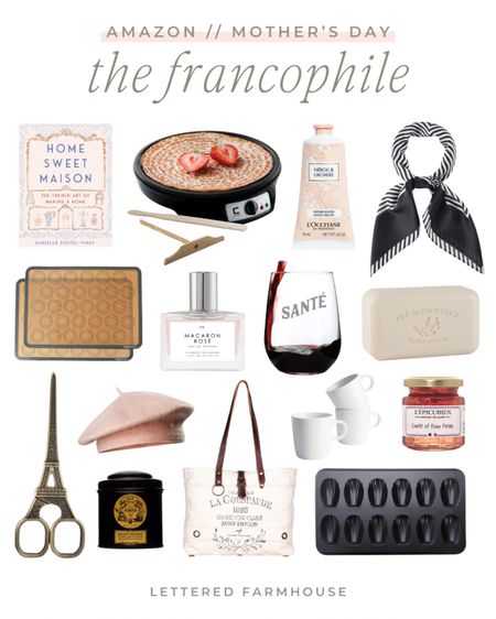 Gifts for the Francophile: Amazon Roundup for French-Inspired Bliss!

Indulge the Francophile in your life with these exquisite finds from Amazon! From luxurious French soap and lotion sets to macaron baking mats and Eiffel Tower scissors, elevate their everyday with a touch of Parisian charm. Sip espresso in style and explore our collection now and delight your loved one with the essence of France!

Gifts for the Francophile in your life! Parisian gifts, French gifts, gifts for mom, gifts for her, gifts for friend, gift for wife, gift for sister #founditonamazon

Follow my shop @LetteredFarmhouse on the @shop.LTK app to shop this post and get my exclusive app-only content!

#liketkit #LTKGiftGuide #LTKfindsunder50 #LTKfindsunder100
@shop.ltk
https://liketk.it/4CL3z

#LTKover40 #LTKhome #LTKparties