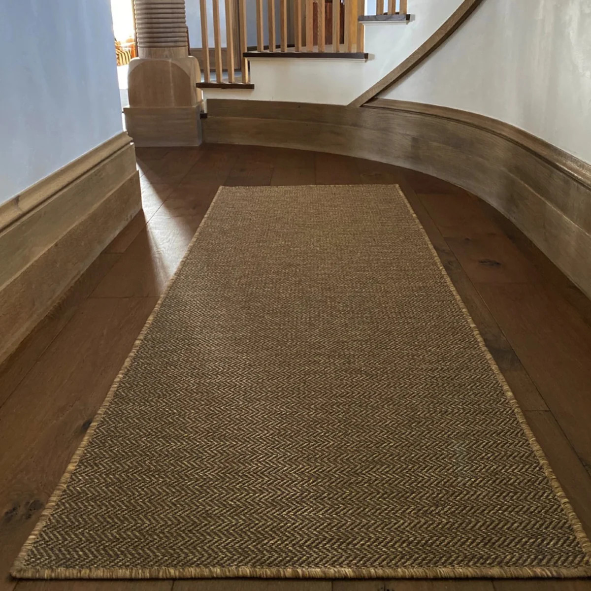 The Innerweave - Chevron (Natural) / Runner | Porte + Hall