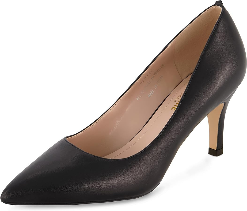 CUSHIONAIRE Women's Halsey Dress Pump with +Comfort, Wide Widths Available | Amazon (US)