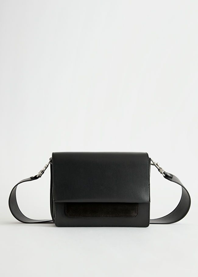 Short Leather Crossbody Bag | & Other Stories US
