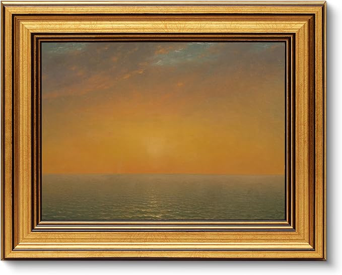 VIYYIEA Vintage Gold Framed Wall Art for Living Room, Landscape Canvas Prints Home Decor, Oil Pai... | Amazon (US)