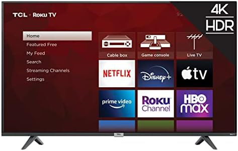 Amazon.com: TCL 50-inch Class 4-Series 4K UHD Smart Roku LED TV - 50S435, 2021 Model : Electronic... | Amazon (US)