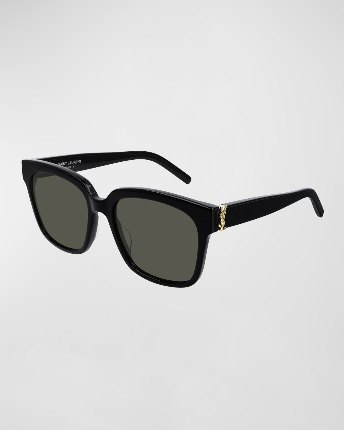 Square YSL Acetate Sunglasses | Neiman Marcus