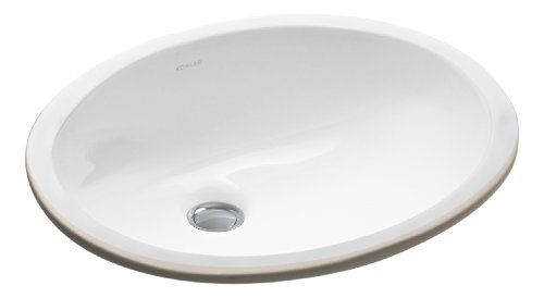KOHLER K-2209-0 Caxton Under-Mount Bathroom Sink, White | Amazon (US)