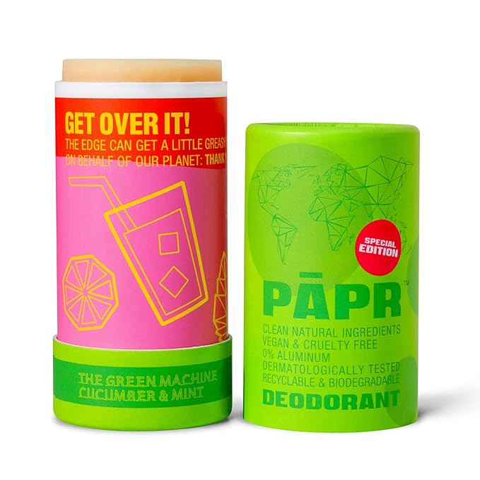 PAPR - Nature Powered, Clinically Proven, All Natural Deodorant in Zero Waste Paper Packaging (Gr... | Amazon (US)