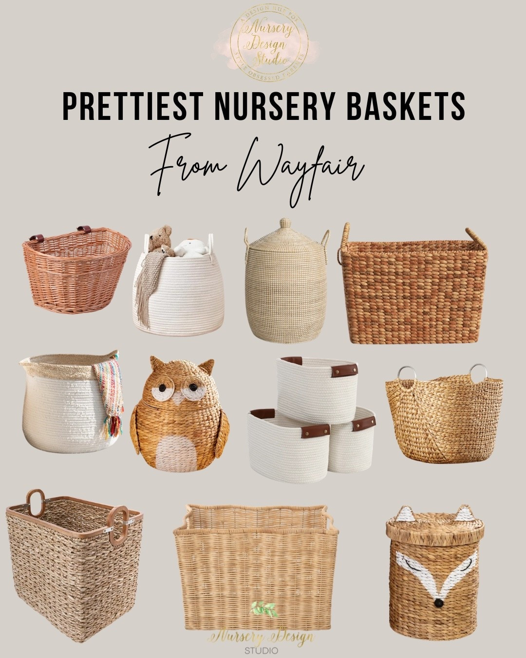The prettiest nursery baskets from Wayfair—perfect for stylish storage that actually works! 

@wayfair, #AD, #WayfairPartner,  #Wayfair

#LTKHome #LTKBump #LTKSaleAlert