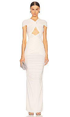 Ronny Kobo Nasha Dress in Ecru from Revolve.com | Revolve Clothing (Global)